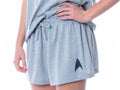 Star Trek Star Fleet Academy Womens Pajama Short Set 2 piece sleeper PJ