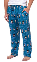 Star Trek Mens' TV Show Series Spock Tossed Print Sleep Pajama Pants