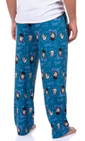 Star Trek Mens' TV Show Series Spock Tossed Print Sleep Pajama Pants