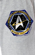 Star Trek Men's Starfleet Command Mission Certified Logo Lounge Pajama Pants