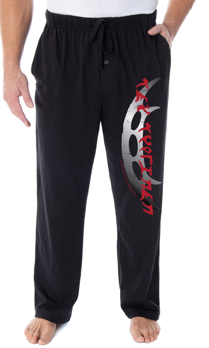 Star Trek The Next Generation Men's Klingon Bat'Leth Good Day To Die Lounge Pajama Pants (2X-Large)