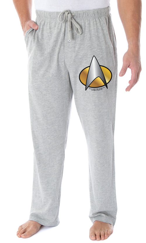 Star Trek The Next Generation Men's TNG Starfleet Insignia Lounge Pajama Pants
