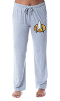 Star Trek: The Next Generation Womens' Starfleet Symbol Icon Sleep Pajama Pants