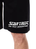 Star Trek The Next Generation TNG Mens' TV Show Logo Sleep Pajama Shorts