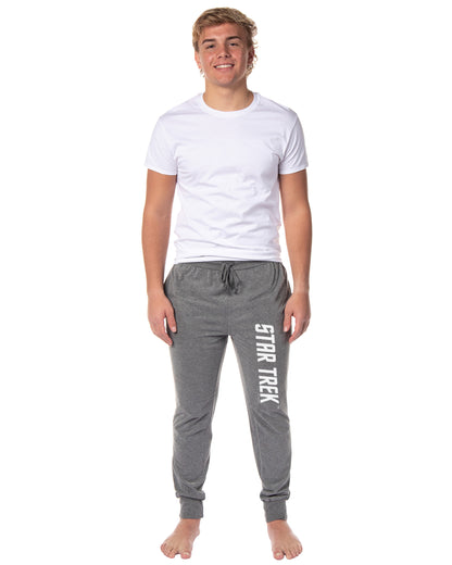 Star Trek Pajamas The Original Series Logo Men's Jogger Pajama Pants