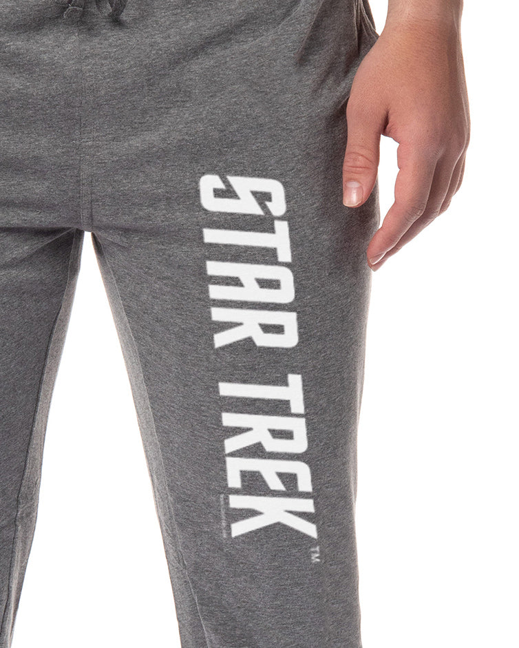 Star Trek Pajamas The Original Series Logo Men's Jogger Pajama Pants