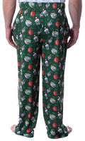 Star Wars Mens' Mandalorian The Child Christmas Ornaments Allover Loungewear Sleep Pajama Pants