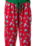 Star Wars Women's The Mandalorian Christmas Baby Yoda Jogger Sleep Pajama Set