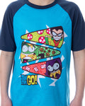 Teen Titans Go! Boys Little Pizza Toppings Pajama Short Set