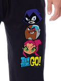DC Comics Teen Titans Go! Mens' Raven Cyborg Starfire Character Sleep Jogger Pajama Pants