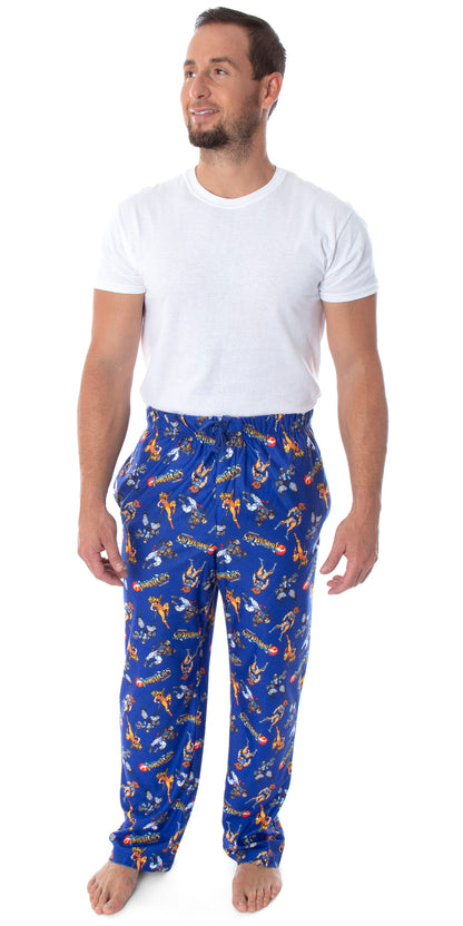 ThunderCats Men's Classic Cartoon Character Adult Sleep Lounge Pajama Pants