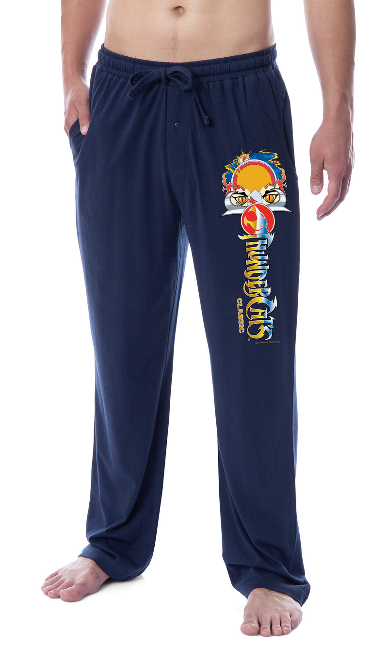 Thundercats Mens' Classic Show Title Logo Character Sleep Pajama Pants