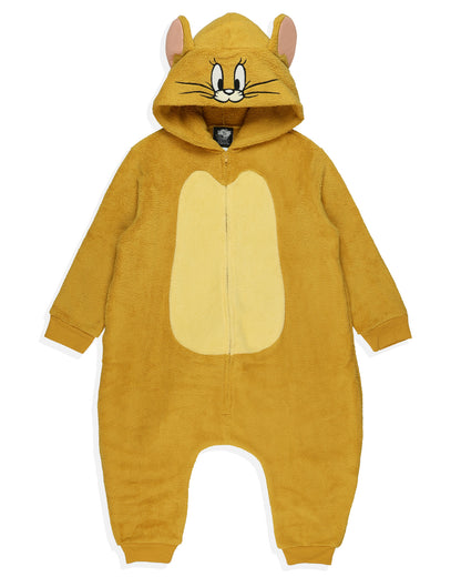 Tom and Jerry Union Suit Jerry Toddler Boy's Kigurumi One Piece Pajama (6)
