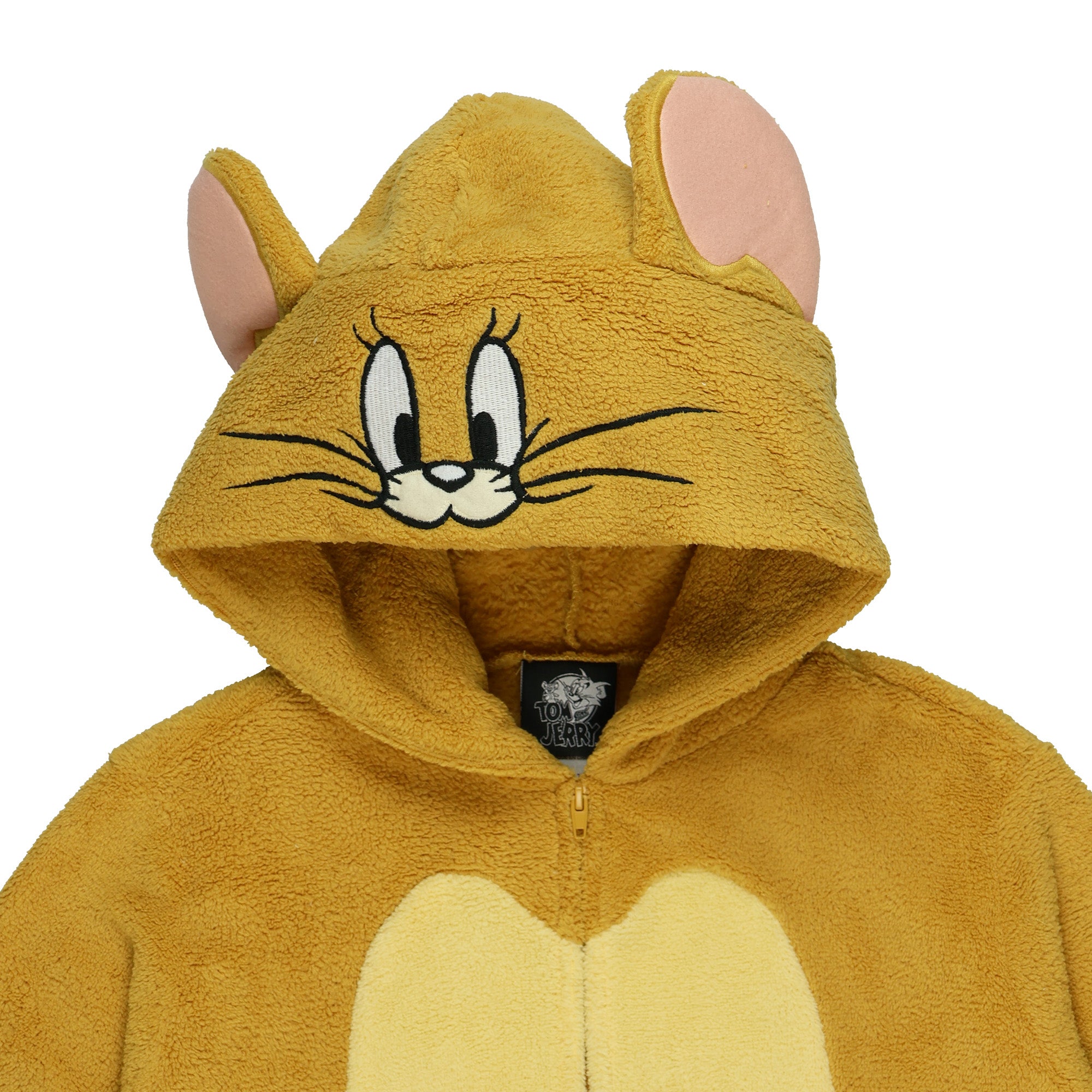 Tom and Jerry Union Suit Jerry Toddler Boy's Kigurumi One Piece Pajama (2T)