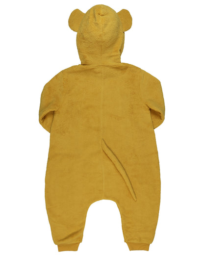 Tom and Jerry Union Suit Jerry Toddler Boy's Kigurumi One Piece Pajama (5T)