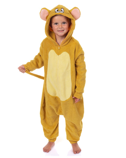 Tom and Jerry Union Suit Jerry Toddler Boy's Kigurumi One Piece Pajama (6)