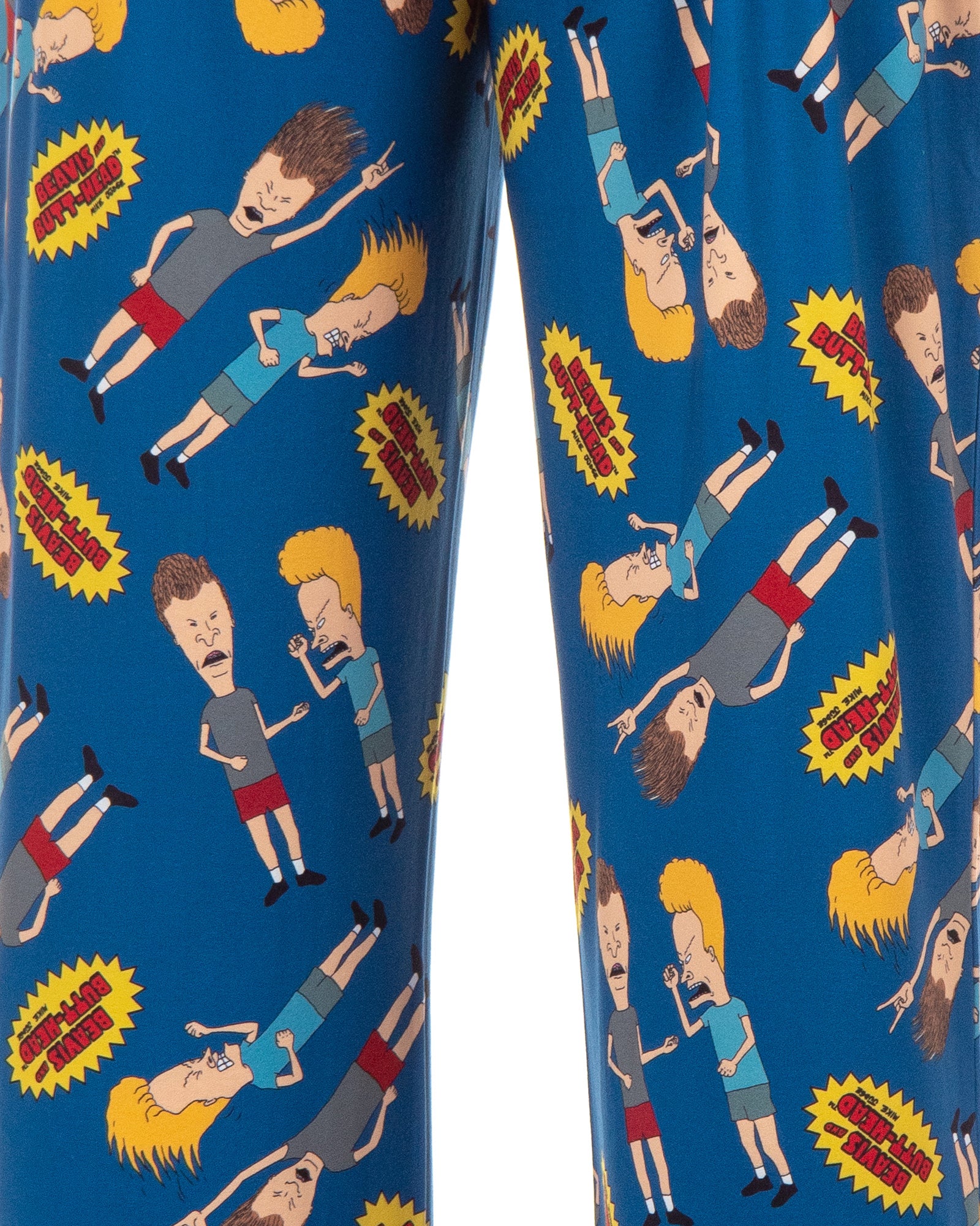 MTV Mens' Beavis and Butt-Head Logo TV Show Sleep Pajama Pants (XX-Large)