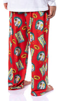 Beavis and Butt-Head Men's Christmas Sleep Tossed Print Pajama Pants For Adults