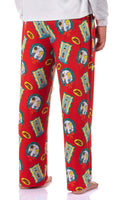 Beavis and Butt-Head Men's Christmas Sleep Tossed Print Pajama Pants For Adults