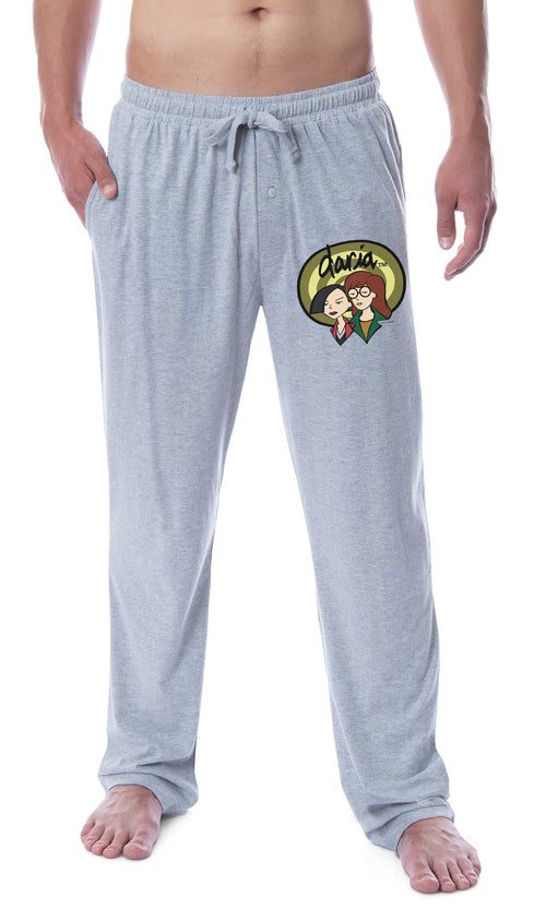 Daria Mens' TV Show Logo Icon Character Jane Sleep Pajama Pants