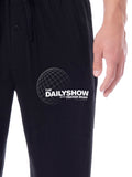 The Daily Show with Trevor Noah Mens' TV Show Series Logo Title Sleep Pajama Pants