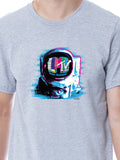 MTV Mens' Music Television Glitch Moonman '80s Logo Sleep Pajama Set