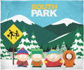 South Park Stan Marsh Kyle Broflovski Cartman Kenny McCormick Show Throw Blanket
