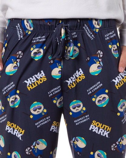 South Park Men's Cartman You Will Respect My Authority Pajama Pants