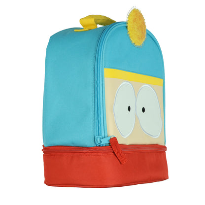 South Park Lunch Box Eric Cartman Insulated Dual Compartment 10" Bag Tote