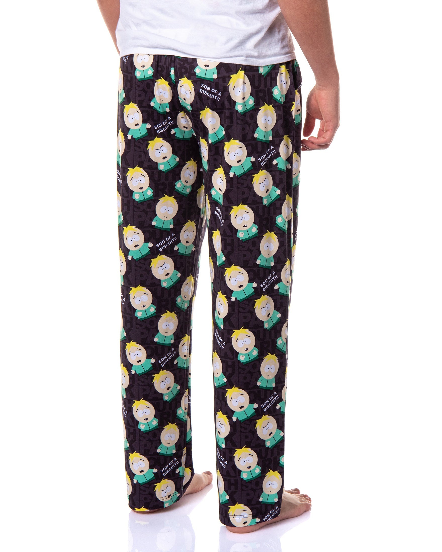 South Park Pajamas Men's Butters Son of a Biscuit Lounge Pajama Pants