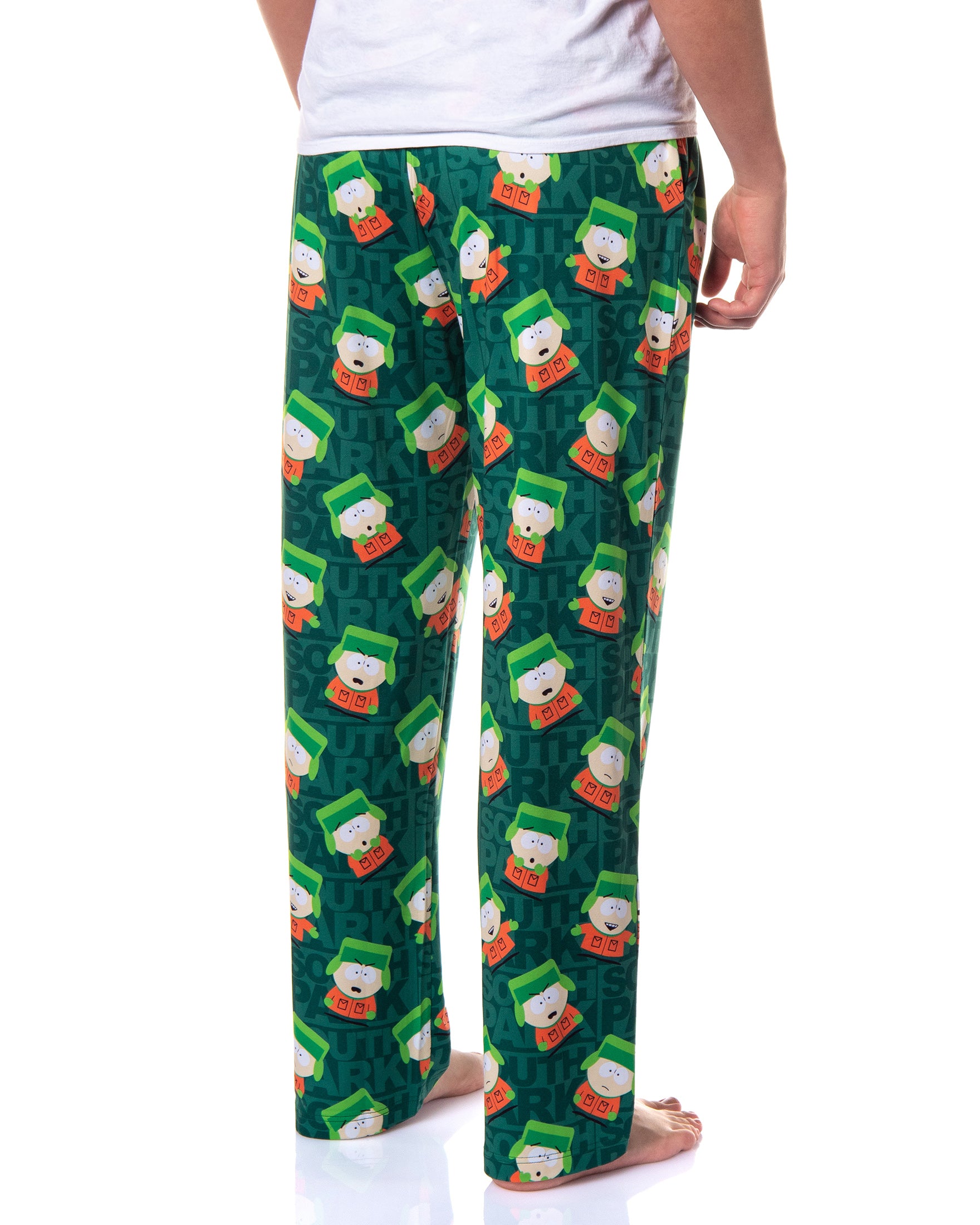 South Park Men's Kyle Broflovski Expressions Pajama Pants Lounge Bottoms