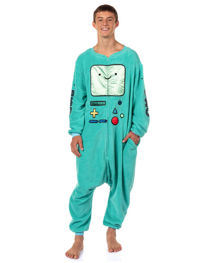 Adventure Time BMO Kigurumi Union Suit Men's Costume Pajama (S/M)