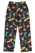 Ben 10 Boys' Cartoon Omnitrix Characters Aliens Tossed Print Sleep Pajama Pants