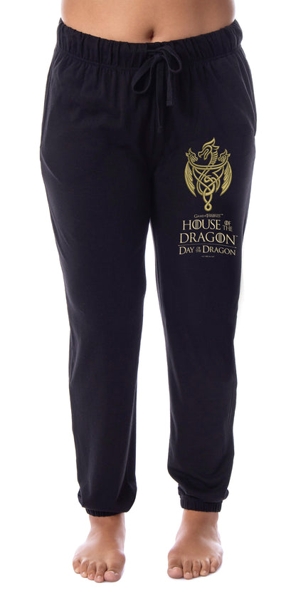 Game Of Thrones House of the Dragon Womens' Sleep Jogger Pajama Pants