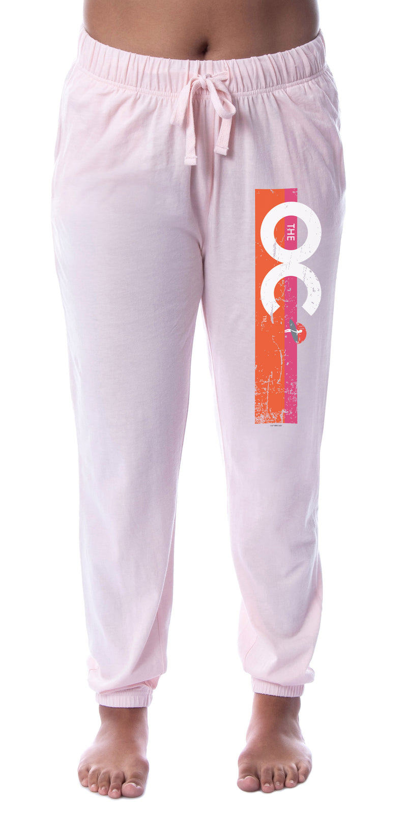 The O.C.: Television Series Womens' TV Show Logo Icon Character Sleep Jogger Pajama Pants