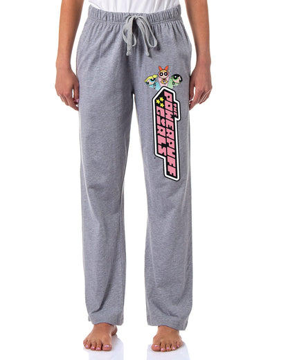 The Powerpuff Girls Women's Buttercup Bubbles Blossom Pajama Pants For Adults