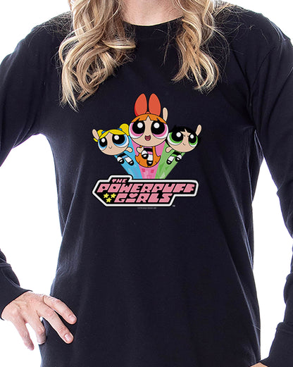 The Powerpuff Girl's Pajamas Women's Tight-Fit Sleep Pajama Set