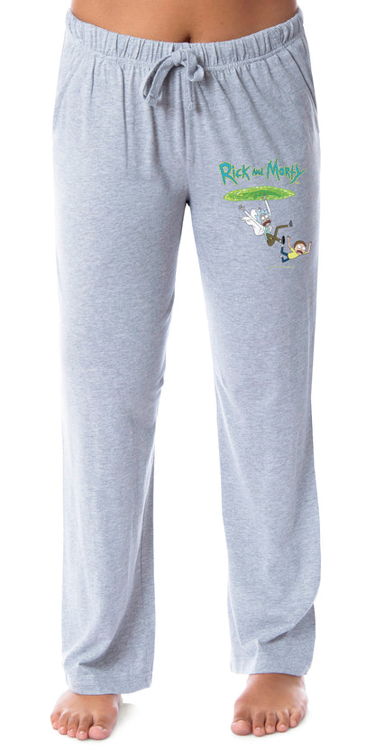 Rick and Morty Womens' TV Show Series Portal Character Sleep Pajama Pants