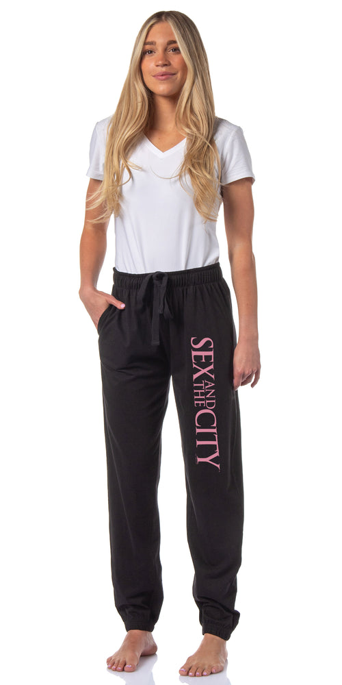 Sex and the City: Television Series Women's Logo Sleep Jogger Pajama Pants