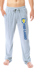 Ted Lasso Mens' TV Series Show Title Logo Character Sleep Pajama Pants