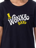 Willy Wonka Womens' Wonka Chocolate Bar Nightgown Sleep Pajama Shirt