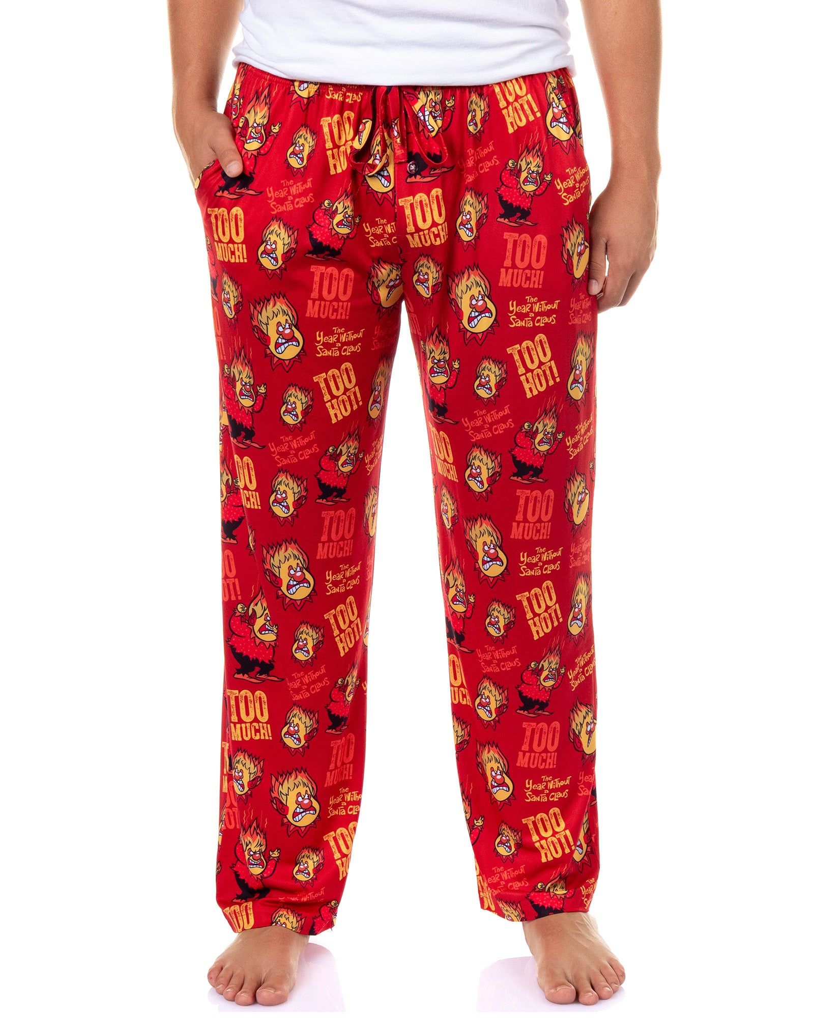 The Year Without A Santa Claus Heat Miser Pajama Pants Loungewear Bottoms