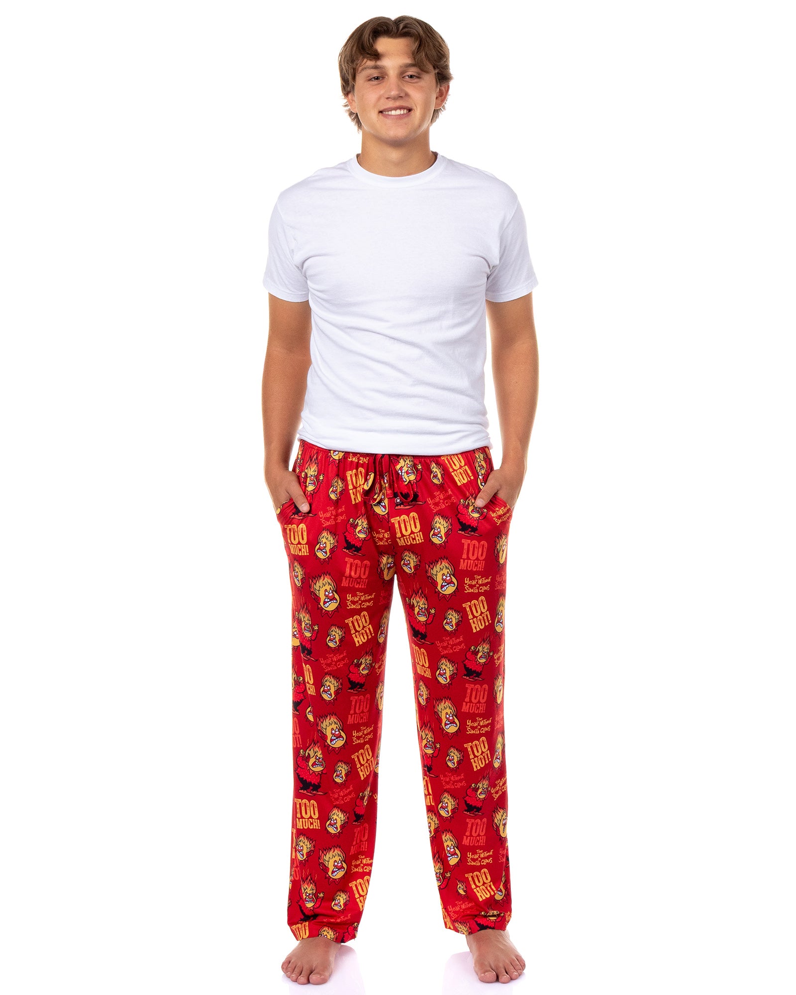 The Year Without A Santa Claus Heat Miser Pajama Pants Loungewear Bottoms