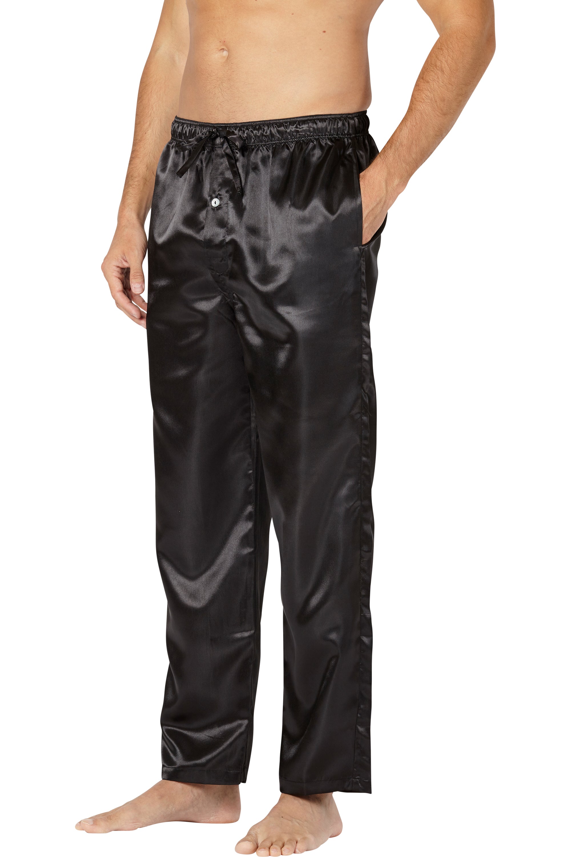 Intimo Mens Classic Satin Pajama Sleep Pants