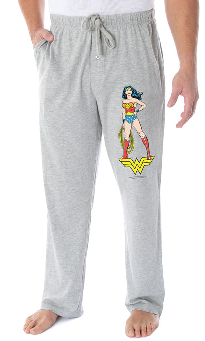 DC Comics Adult Vintage Wonder Woman Character Loungewear Pajama Pants