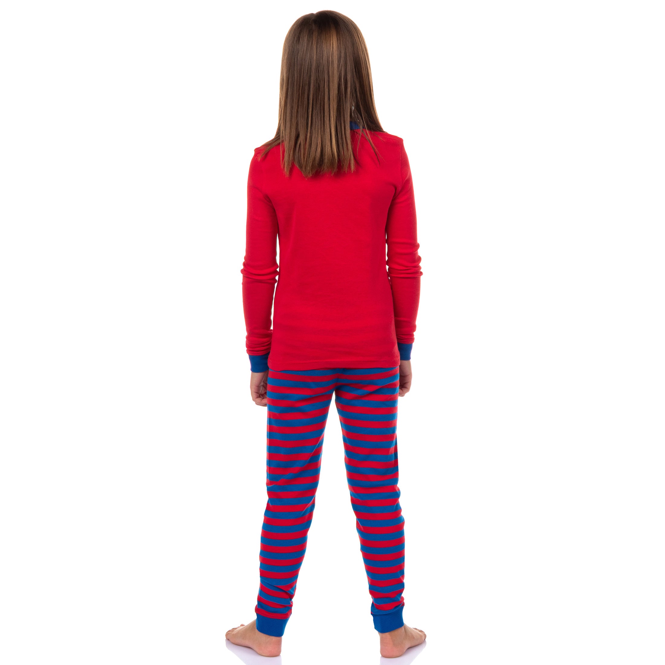 DC Comics Girls Wonder Woman Character Logo Pajama Set