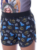 WWE Girls' Sasha Banks Bayley Charlotte Flair Tank Short Pajama Set