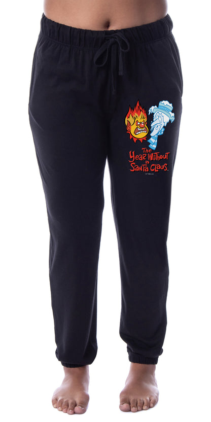 The Year Without a Santa Claus Womens' Heat Miser Snow Jogger Pajama Pants