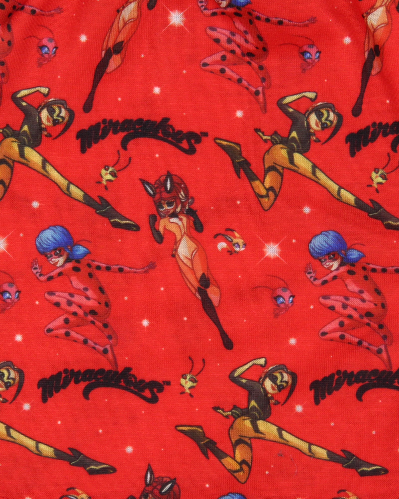Miraculous: Tales of Ladybug & Cat Noir Girls' Sleep Pajama Set Shorts