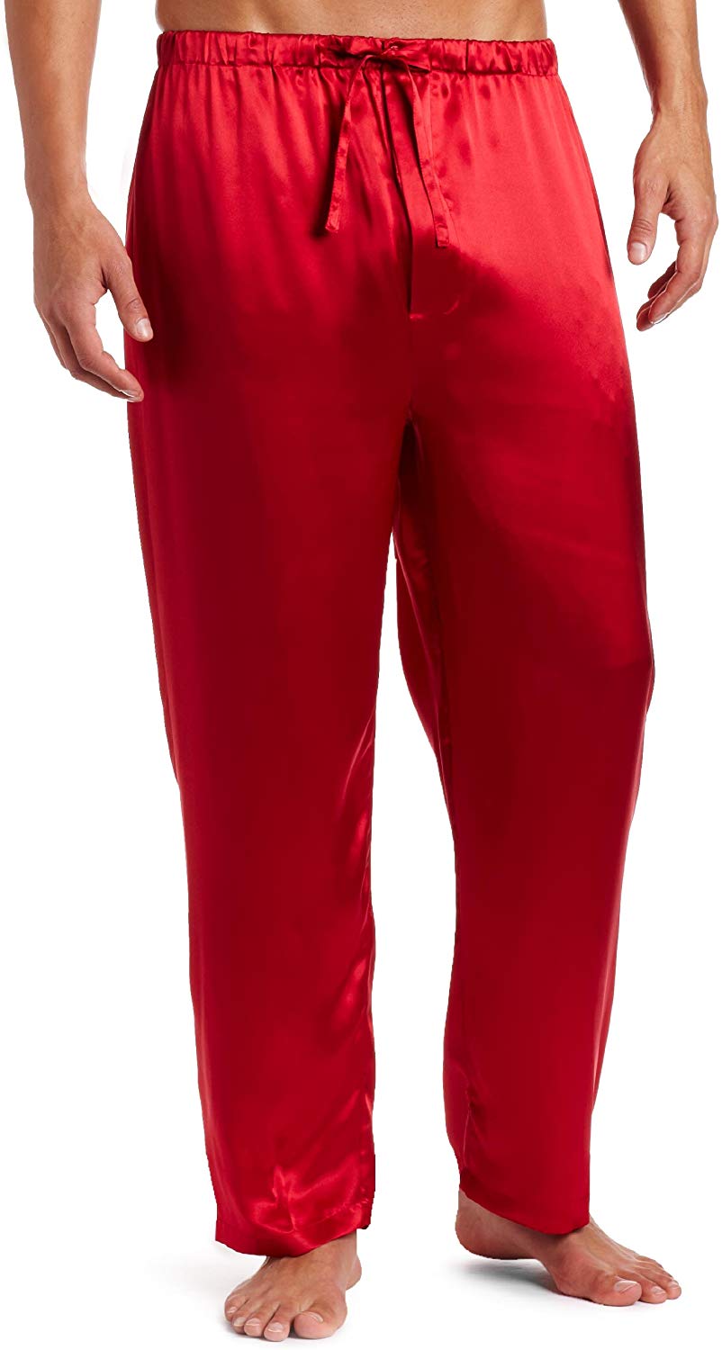 Intimo Mens Classic Silk Pajamas